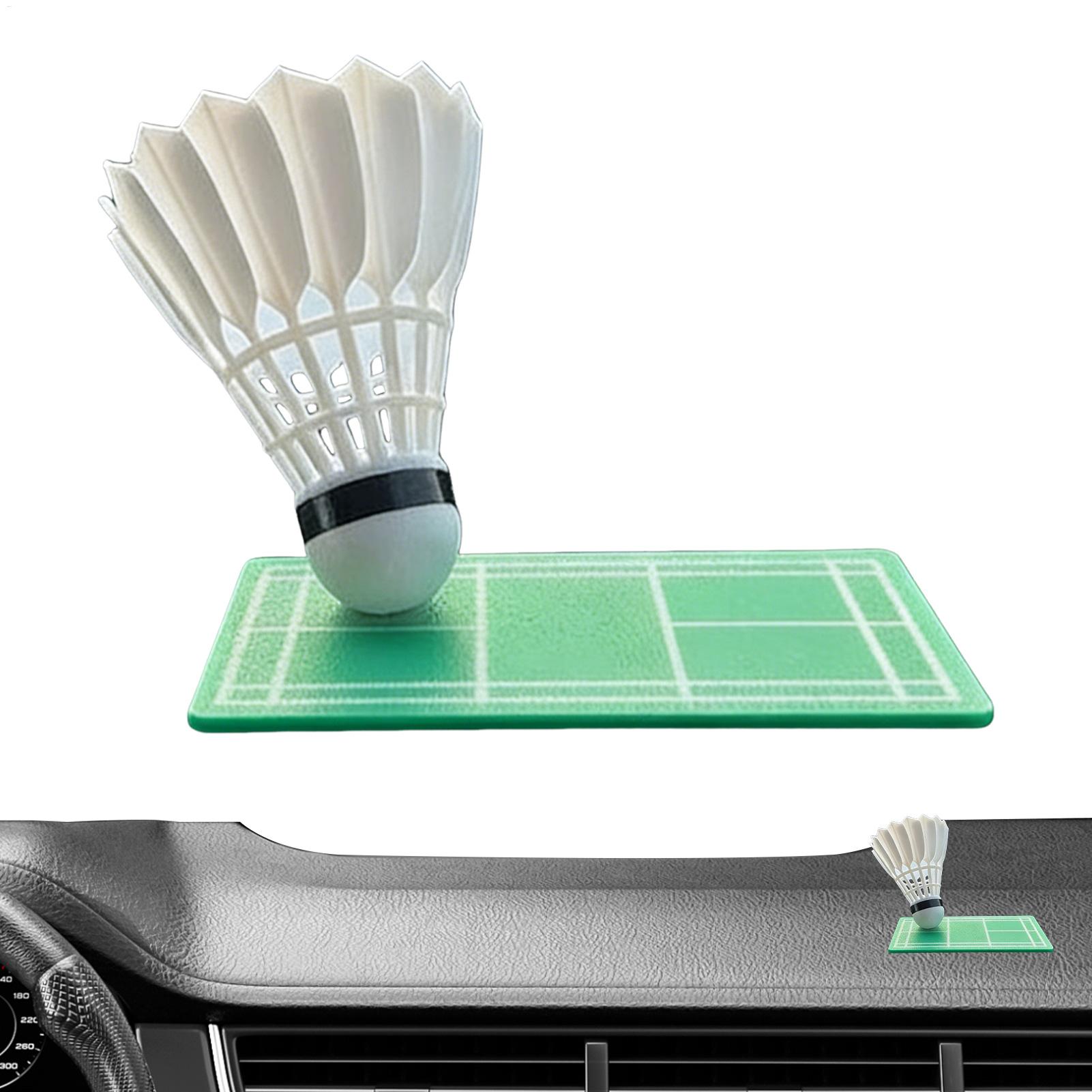 Badminton Shuttlecock - Car Ornaments For Dashboard Decorative Badminton