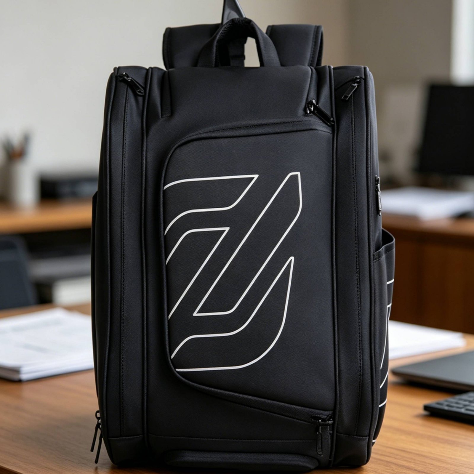 Badminton Field - Pickleball Backpack Side Pockets Tennis Backpack