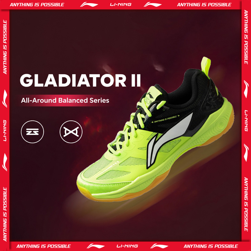 Badminton Raket - Li-Ning Unisex GLADIATOR Ⅱ Badminton Training