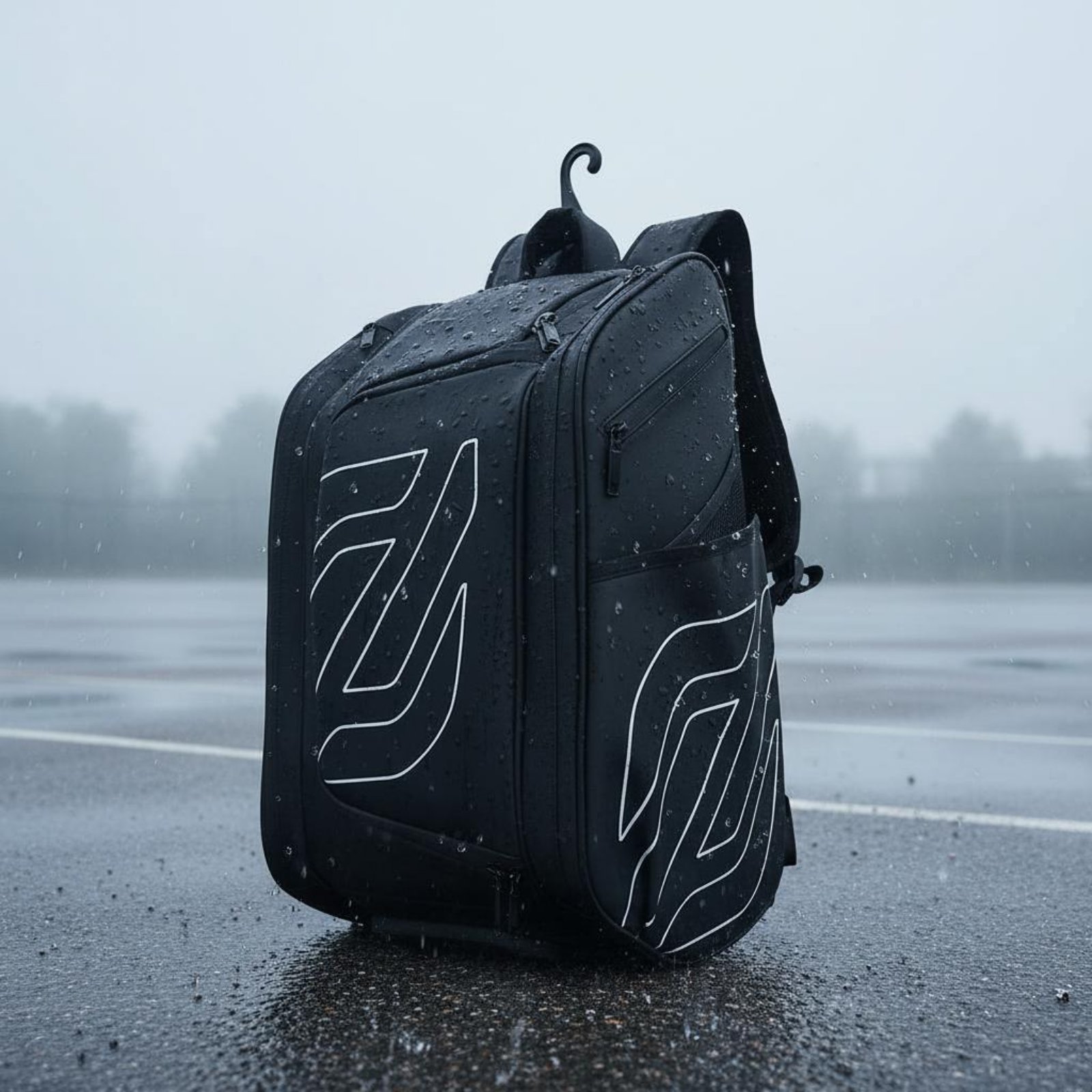 Pickleball Backpack Side Pocke - Badminton Field 评论和价格