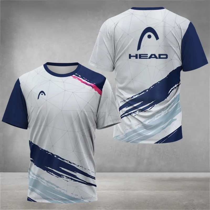 Summer Breathable Mens T Shirt - Badminton Png 评论和价格
