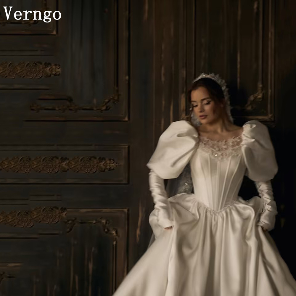 Verngo lvory Satin Wedding Dre - Badminton Victory 评论和价格