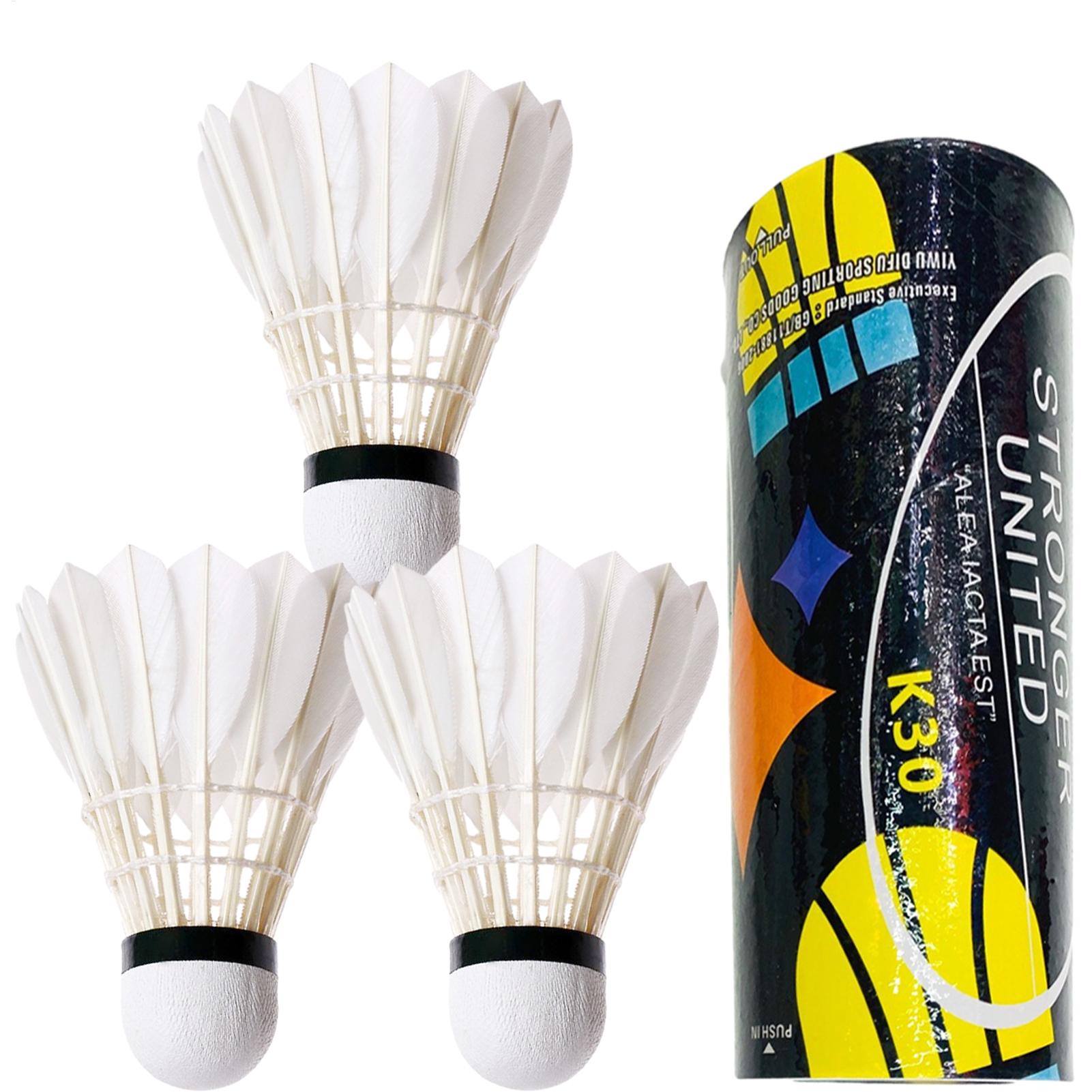 Shuttlecocks Balls 3pieces Bad - Badminton Raket 评论和价格