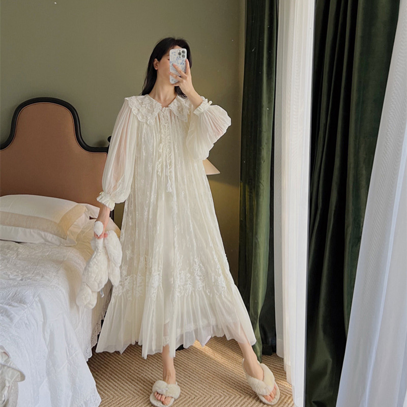Vintage Luxury White Lace 2Pcs - Badminton Victory 评论和价格