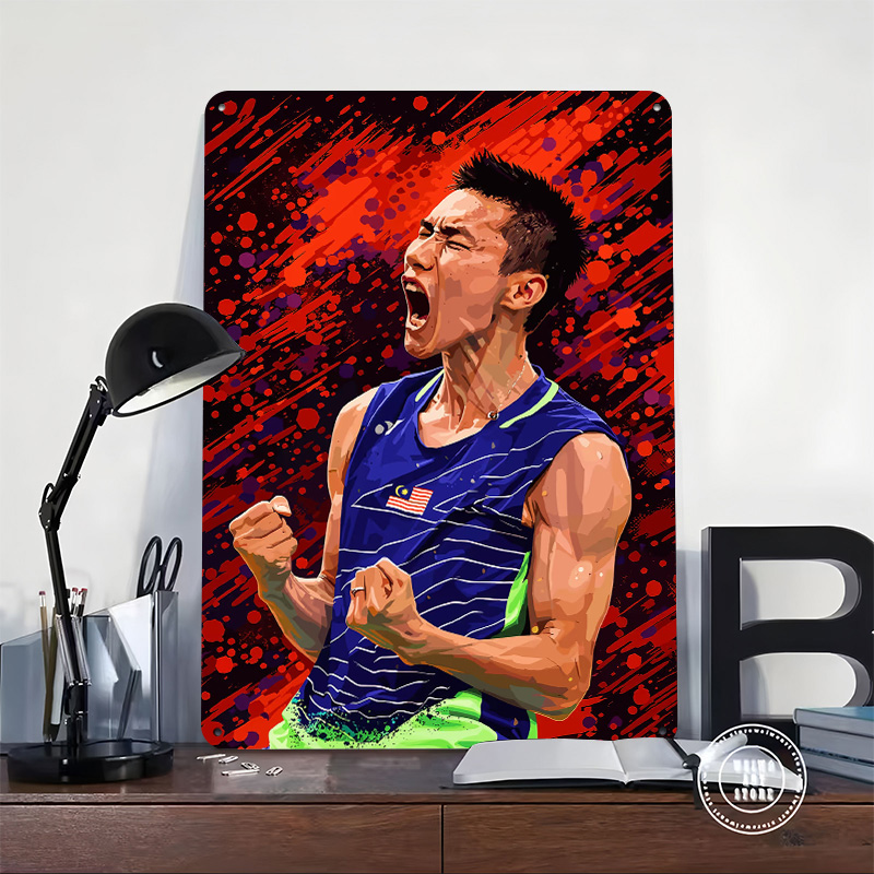 Badminton Player Celebrating V - Badminton Victory 评论和价格